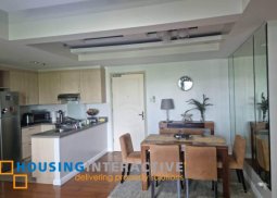 fully furnished 2br unit with parking for lease in one rockwell east