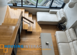 fully furnished 2br unit with parking for lease in one rockwell