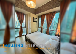 fully furnished 1br unit with parking for sale in avant at the fort