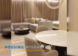 a fancy condominium in east gallery place in taguig city