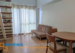 semi furnished 1br loft for sale in grand soho makati