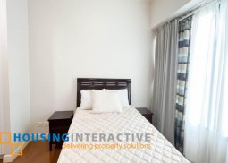 fully furnished 2br unit with parking for rent/sale in one rockwell