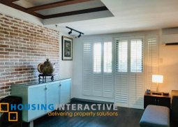 fully renovated 3br unit with parking for sale in mckinley hill garden villas