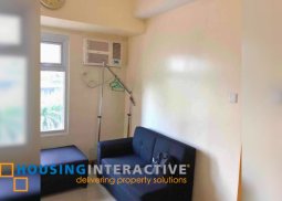 furnished 1br unit with parking for sale in trion tower