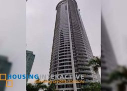 fully furnished 3br unit with parking for lease in proscenium at rockwell