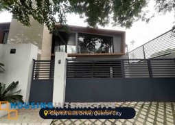 2 storey house and lot for sale in capitol hills, quezon city