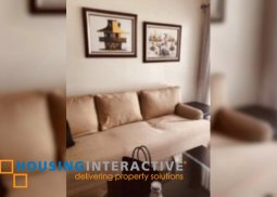 fully furnished 1br unit with parking for rent in joya lofts and towers