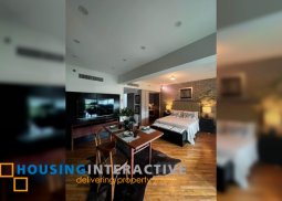 fully furnished studio unit for rent in amorsolo west
