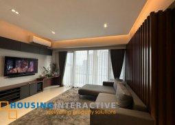 1br fully furnished unit in arya residences, taguig