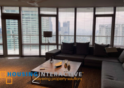 fully furnished 3br unit with parking for sale in proscenium at rockwell