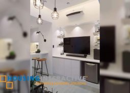 fully furnished 1br unit with parking for sale in one uptown residences