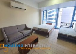 fully furnished studio unit for sale in three central