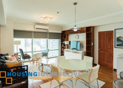 fully furnished 1br unit with parking for lease in one legaspi park
