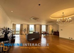 furnished 3br unit with parking for lease in essensa tower