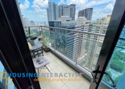 fully furnished 1br unit with parking for rent in icon plaza