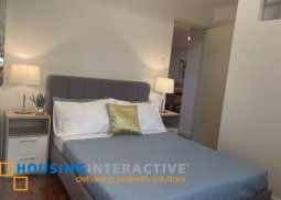 fully furnished 2br unit with parking for lease in bsa tower