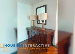 fully furnished 3br unit with parking for sale in luna gardens
