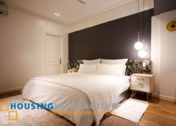 furnished 1br unit with parking for sale in one shangri-la place