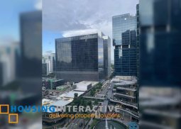 fully furnished 1br unit for lease in one uptown residences