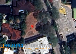 prime lot for sale in front of alabang country club near bag drop muntinlupa