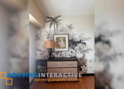 fully furnished 2br unit with parking for lease in two serendra