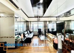 fully furnished 2br unit with parking for sale in one rockwell