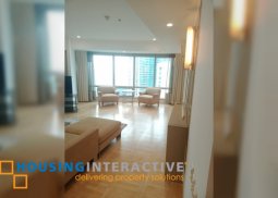 fully furnished 3br unit with parking for sale in one mckinley place