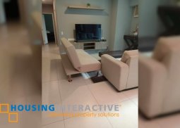 fully furnished 2br unit with parking for sale in two serendra