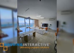 fully furnished 3br unit with balcony for lease in the suites