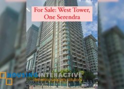 semi-furnished 2br unti with parking for sale in one serendra