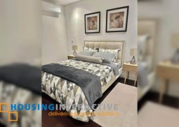 fully furnished 2br unit with parking for lease in garden towers