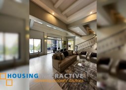 two storey hosue and lot for with swimming pool for sale in ayala alabang village, muntinlupa