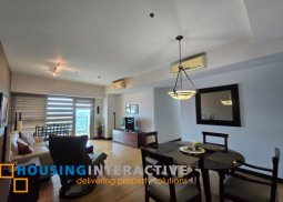 semi-furnished 2br unit with parking for sale in the residences at greenbelt