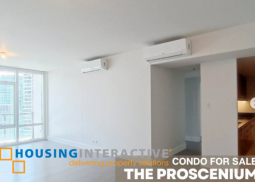 for sale: 3 bedroom in the proscenium residences