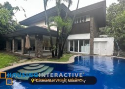 4br house and lot for lease in dasmarinas village, makati