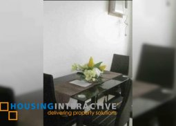 fully furnished studio unit with parking for sale in two serendra