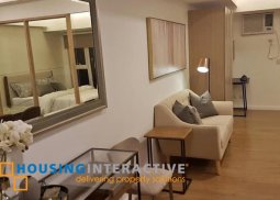 fully furnished studio unit for lease in one maridien