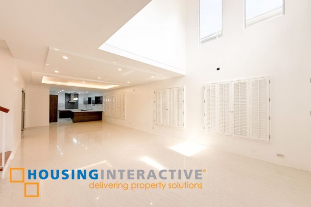modern duplex house in san lorenzo village for lease