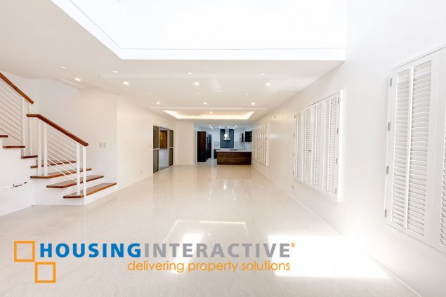 modern duplex house in san lorenzo village for lease