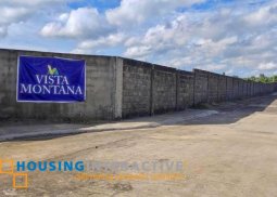 lot for sale in vista montana subdivision, alegre bacolod