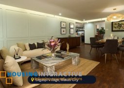 fully furnished unit with balcony for sale in legaspi village, makati