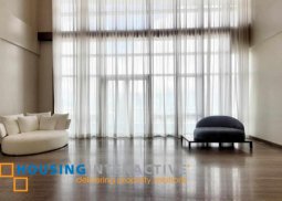 fully furnished 5br penthouse unit for rent/sale in the viridian at greenhills