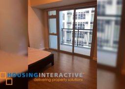 furnished studio unit for lease in verve residences