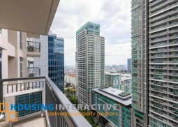 fully furnished 1br unit with parking for lease in park triangle residences