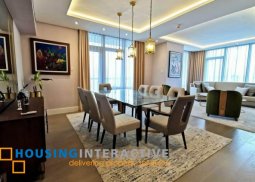 fully furnished 2br unit with parking for lease in proscenium at rockwell