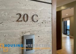 semi furnished unit for sale iin essensa east forbes lawton tower