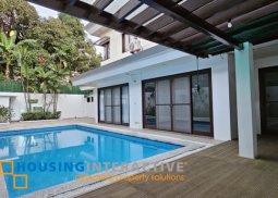 house and lot  for leased in san lorenzo village makati city