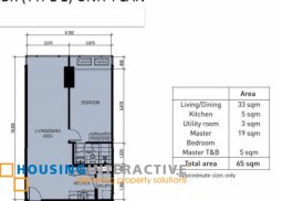 bare 1 br unit for sale in gentry residence