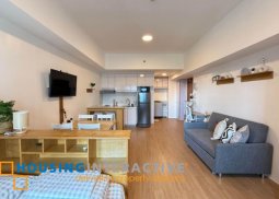 furnished studio unit for lease in icon plaza