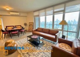 semi-furnished 2br unit with parking for sale in proscenium at rockwell